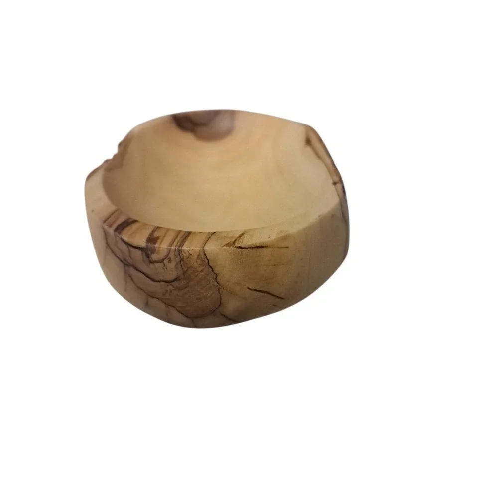 Trinket Dish Wooden Handmade From Jordan